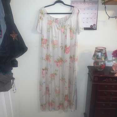 Vintage Floral Coquette style nightgown - image 1