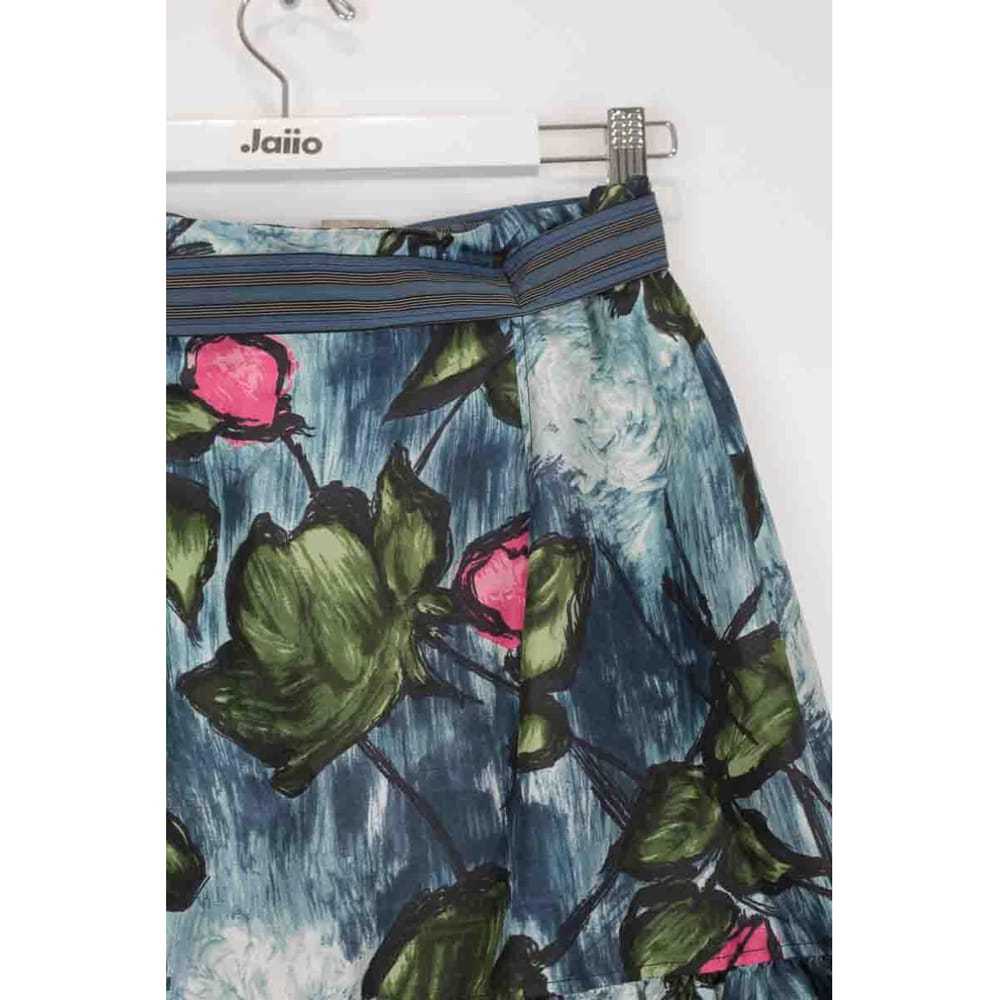 Kenzo Silk mid-length skirt - image 4