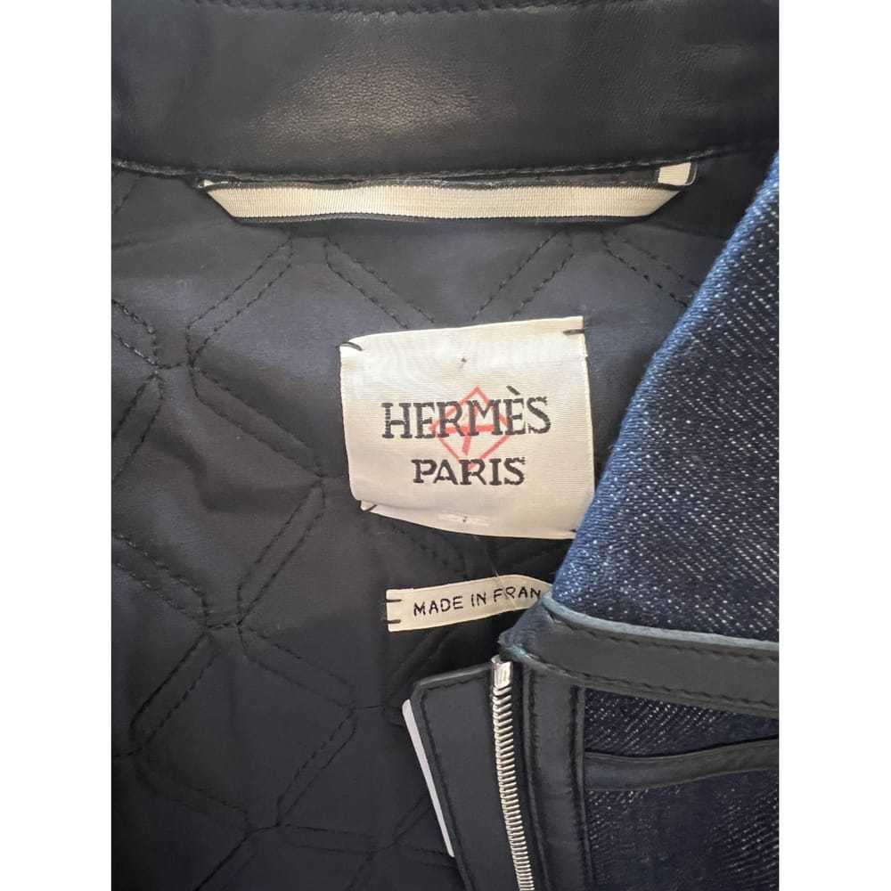 Hermès Leather jacket - image 3