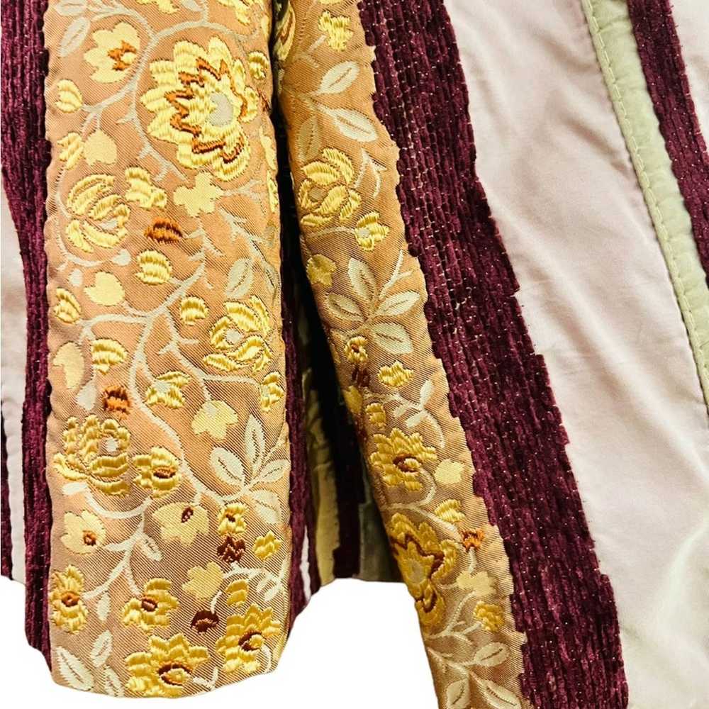 Vintage Italian Cropped Jacket Size Large Fit Med… - image 3