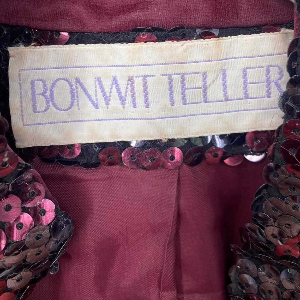 Bonwit Teller vintage sequined blazer - image 4