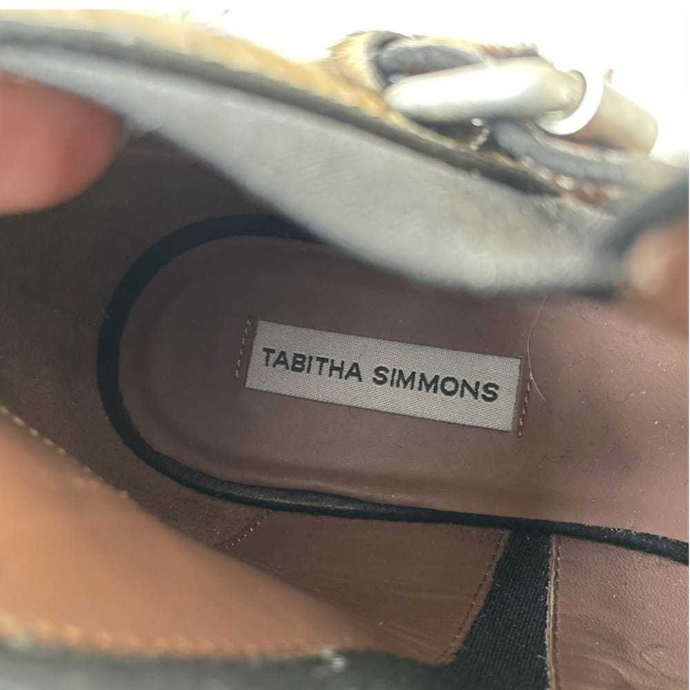 Tabitha Simmons Pony-style calfskin boots - image 8