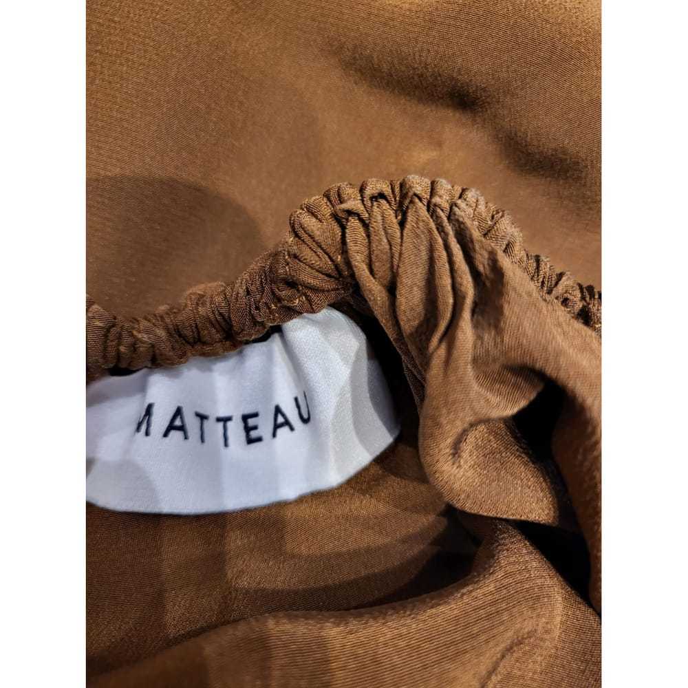 Matteau Silk maxi skirt - image 5