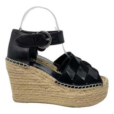 Marc Fisher Leather espadrilles
