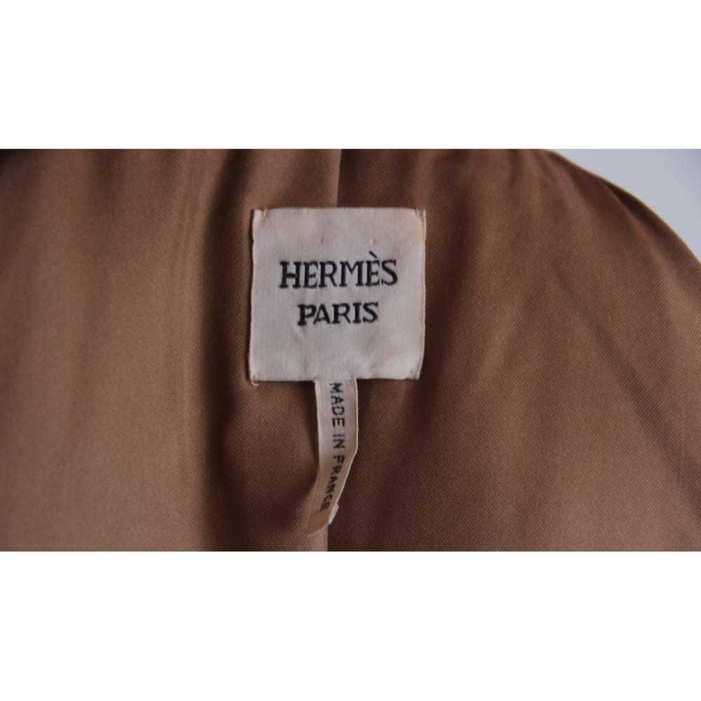 Hermès Leather biker jacket - image 7