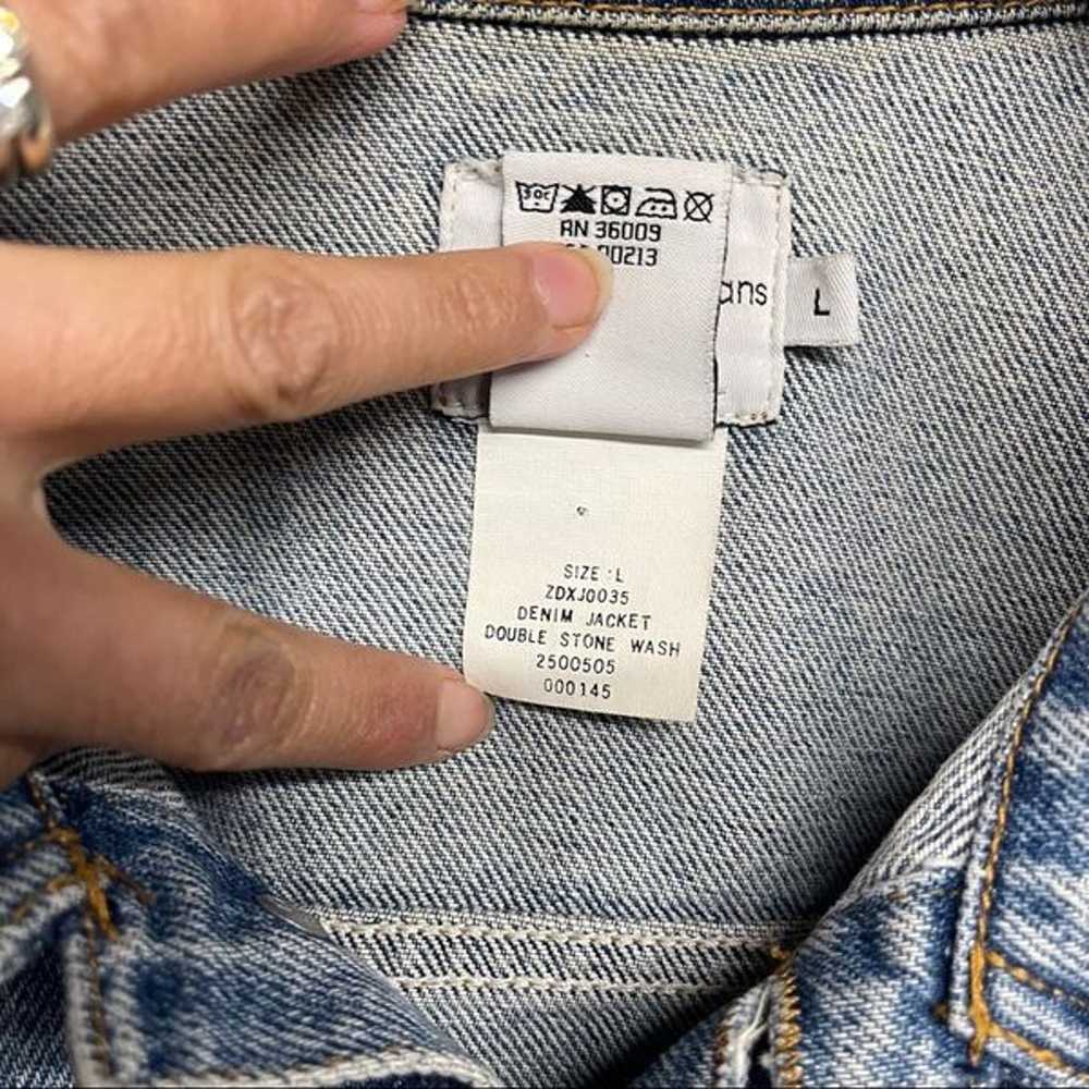 Calvin Klein Double Stone Wash Denim Jacket Vinta… - image 5