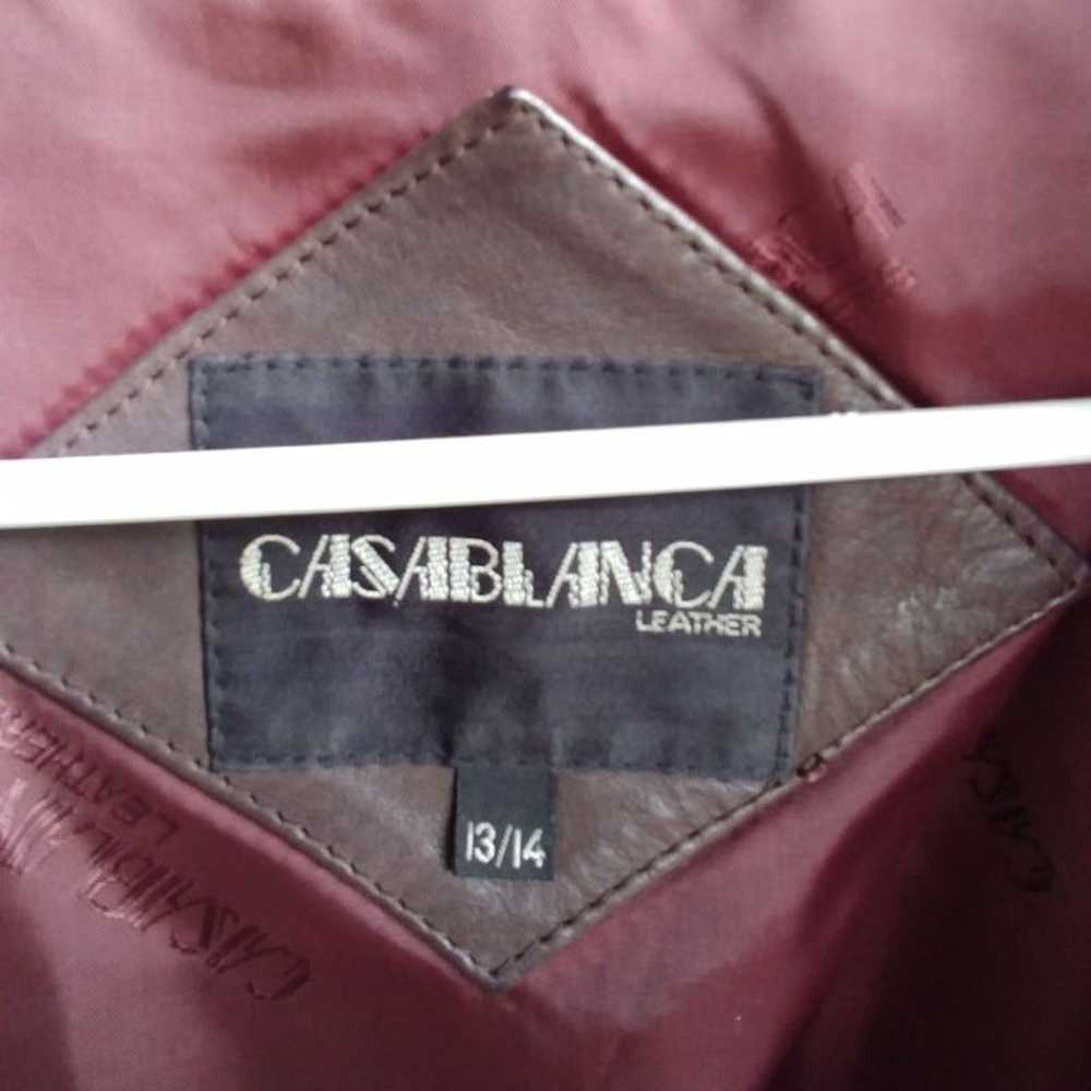 Casablanca Leather women's jacket - image 3