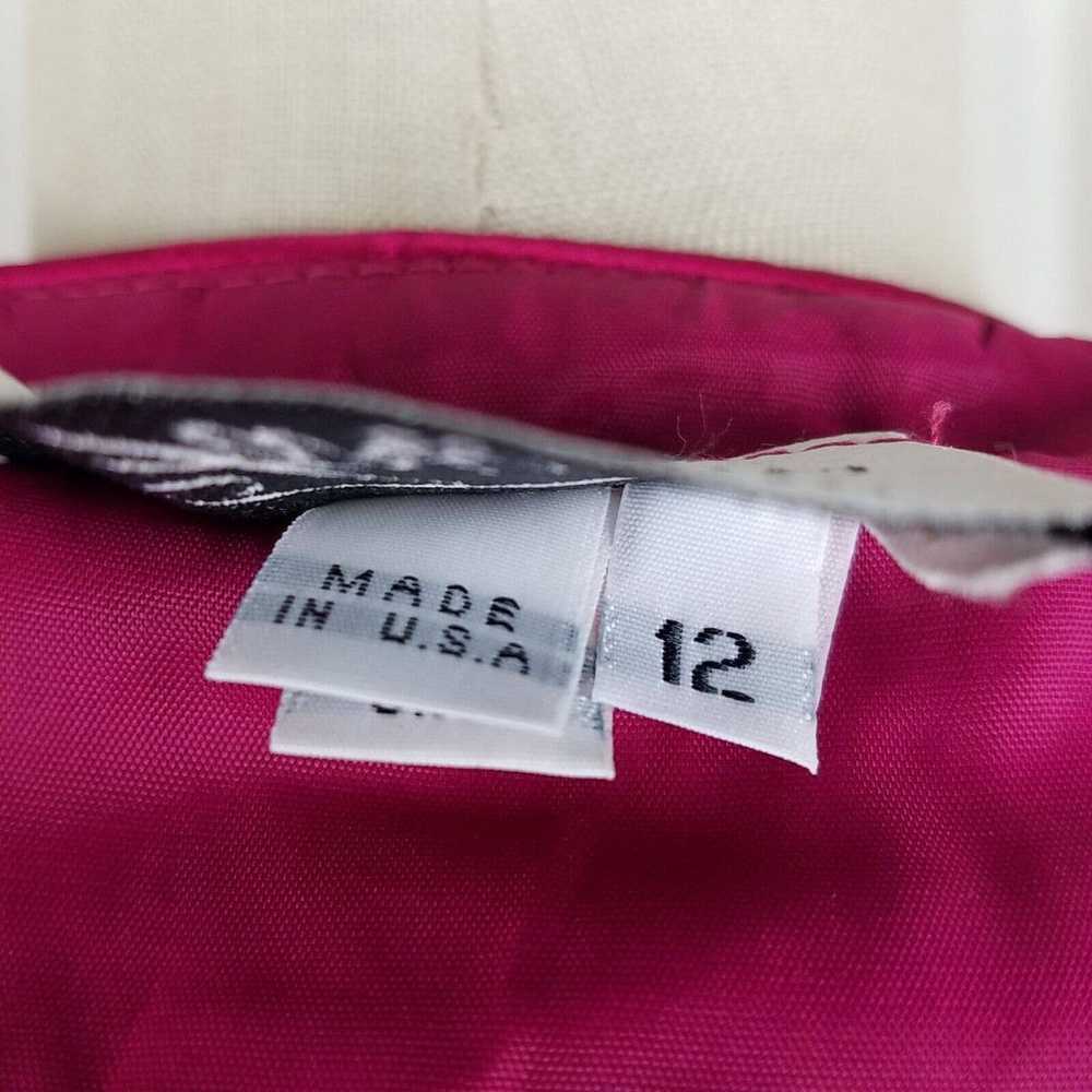 Farinae Collections Crinkle Fabric Peplum Blazer … - image 4