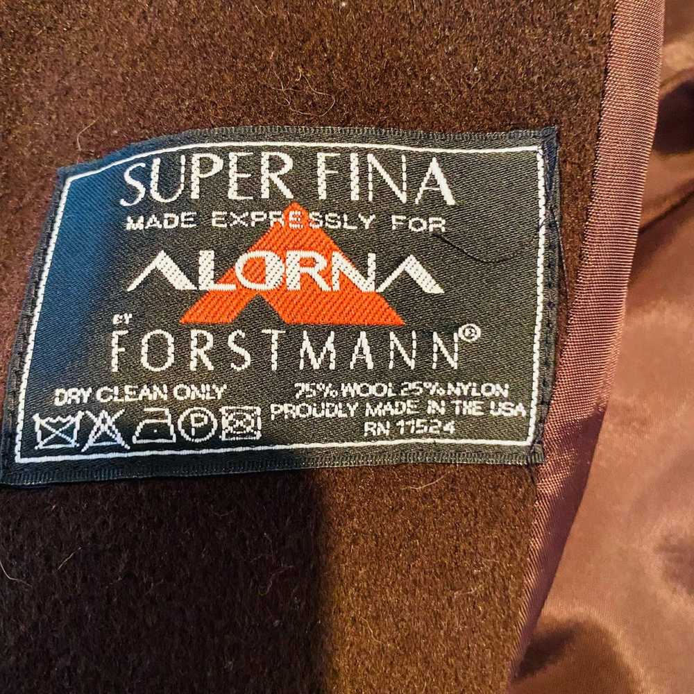 Vintage Alorna by Forstmann Womens Super Fina Stu… - image 11