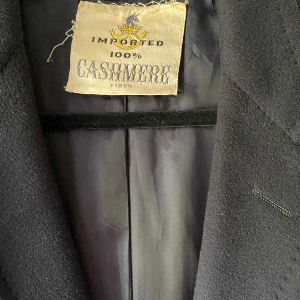 Vintage Cashmere Coat - image 7