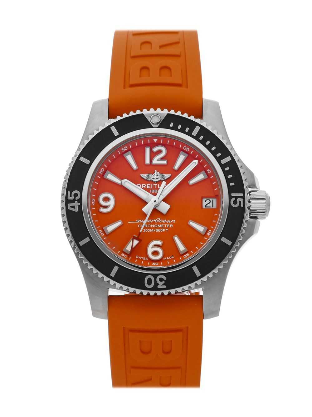 Breitling 2023 pre-owned Superocean 36mm - Orange - image 1