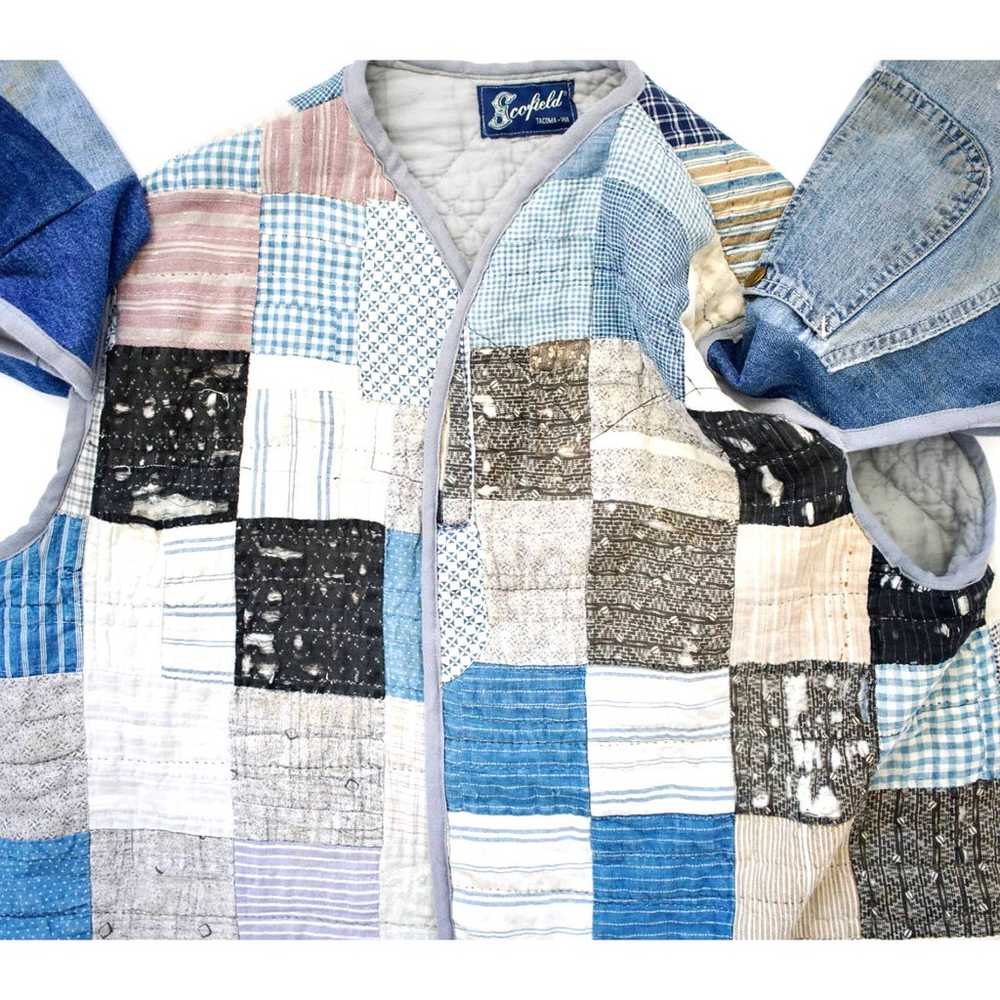 Vintage Scofield Tacoma Quilt Patchwork Jacket Wo… - image 5