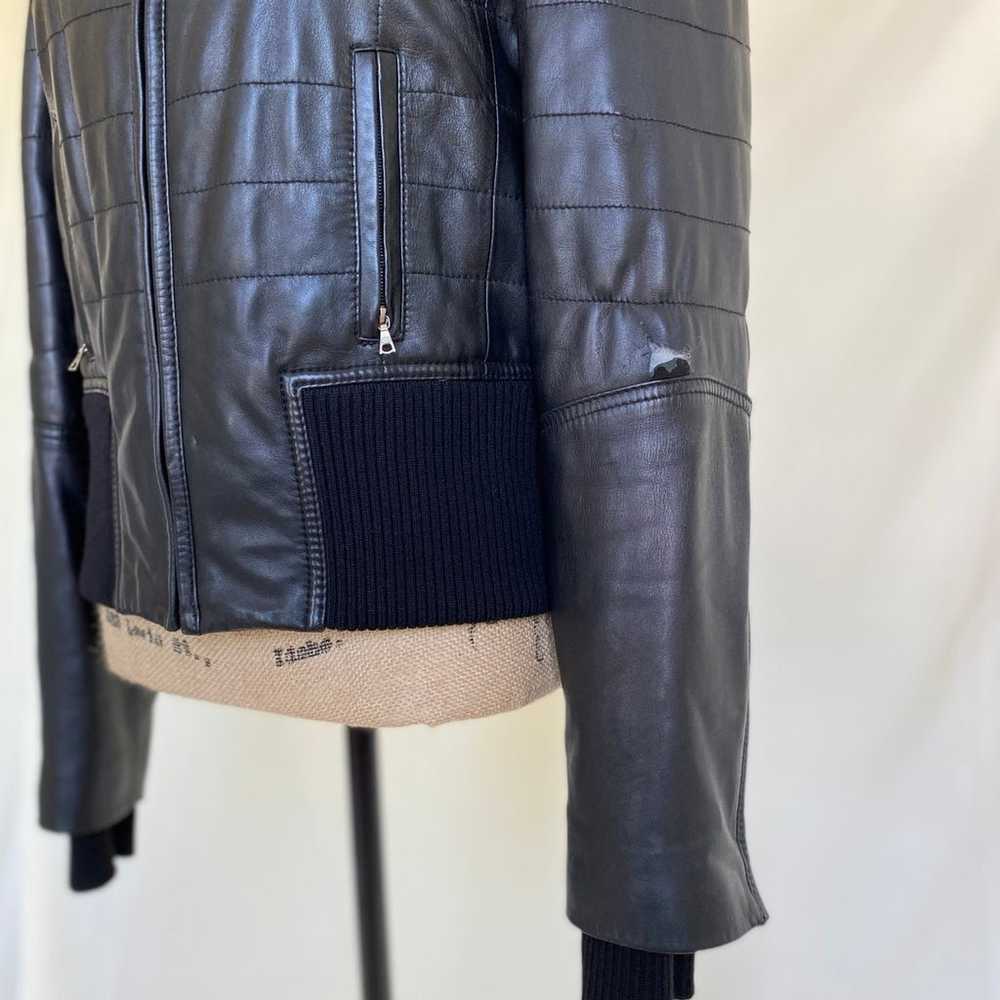 Vintage Buttery Soft Elie Tahari Leather Jacket - image 12