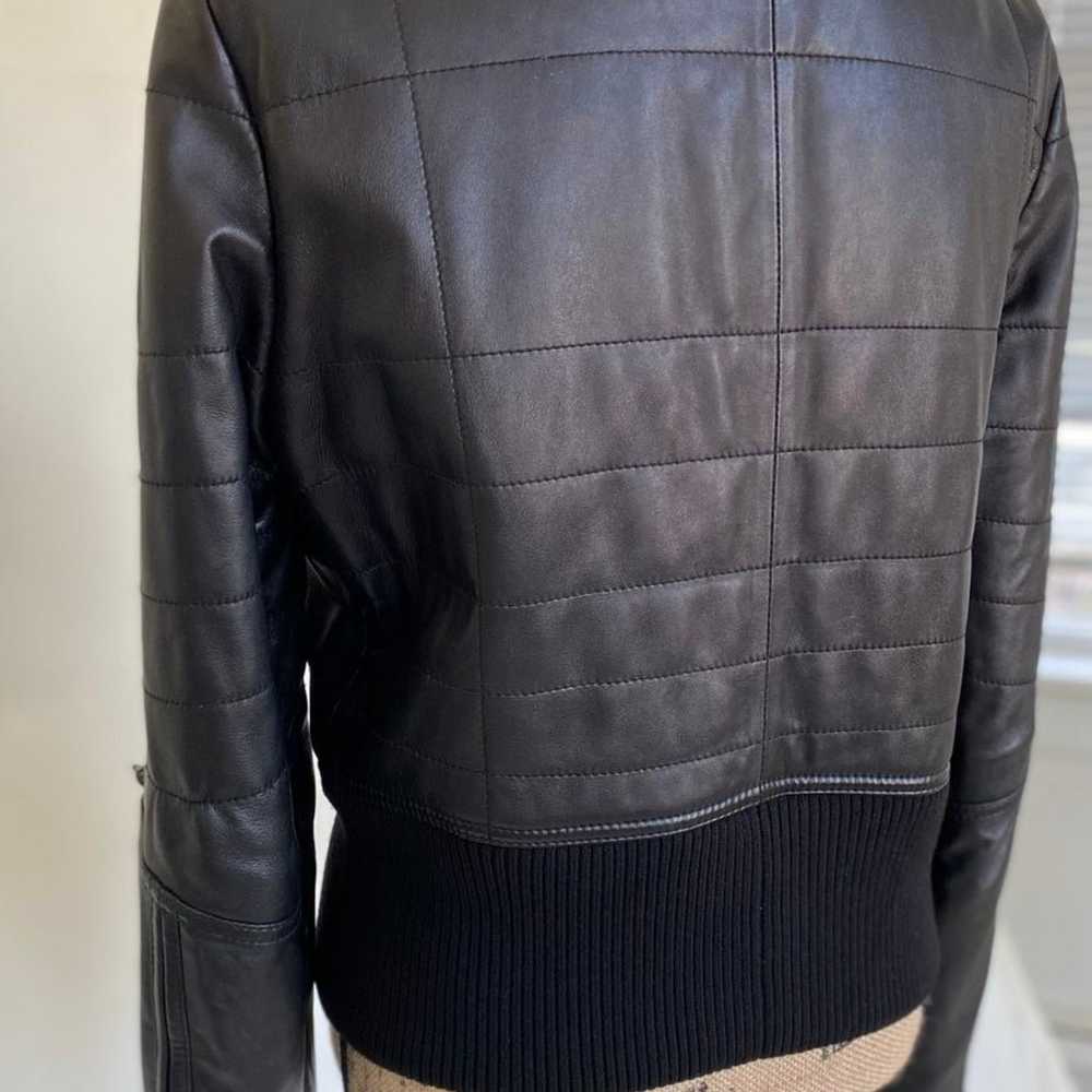 Vintage Buttery Soft Elie Tahari Leather Jacket - image 5