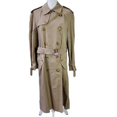 Burberrys Vintage Womens Classic Camel Trench Coa… - image 1