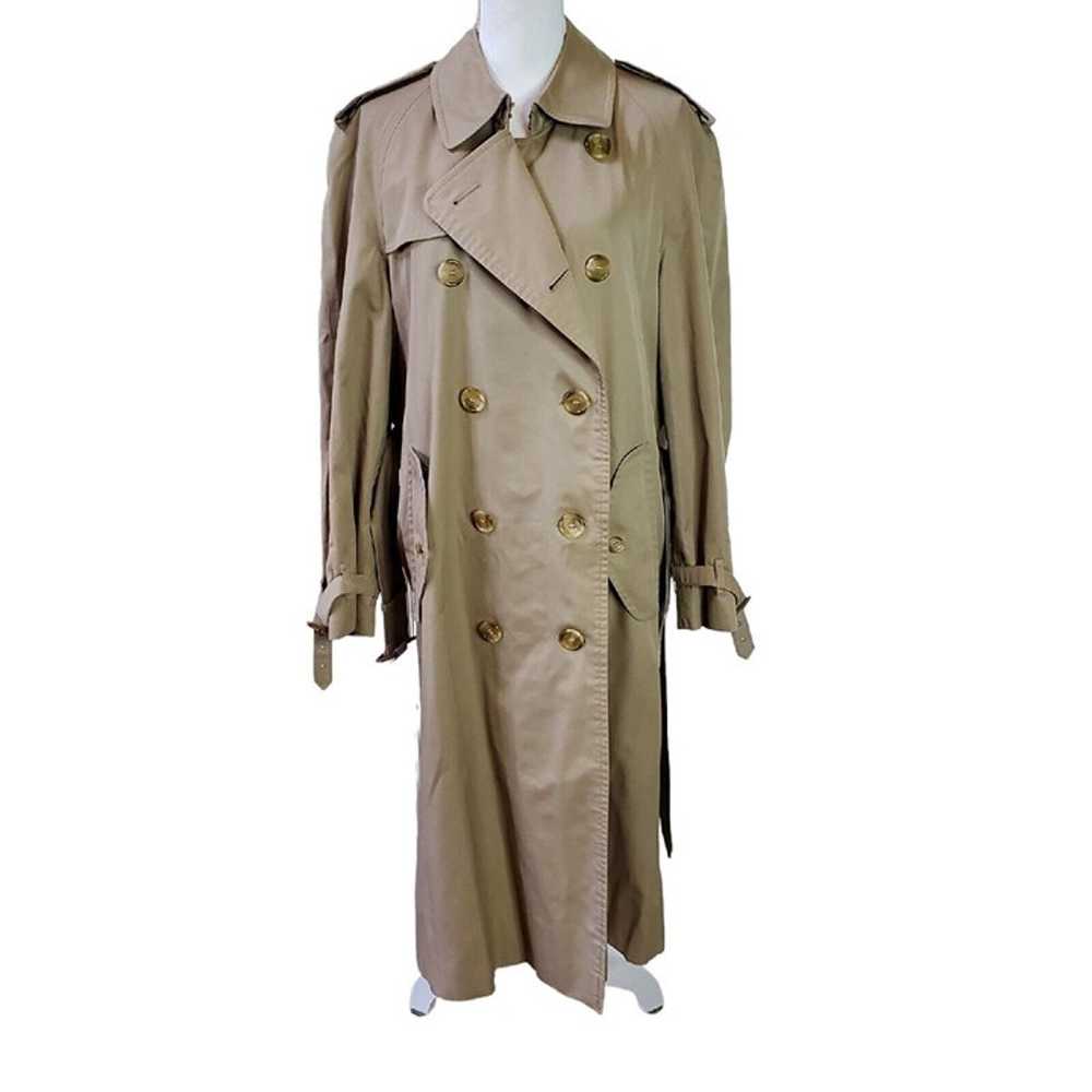 Burberrys Vintage Womens Classic Camel Trench Coa… - image 2