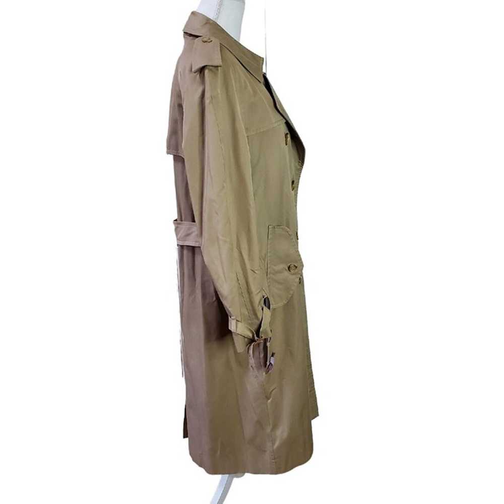 Burberrys Vintage Womens Classic Camel Trench Coa… - image 3