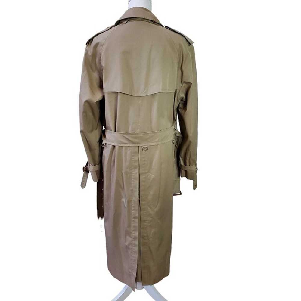 Burberrys Vintage Womens Classic Camel Trench Coa… - image 4