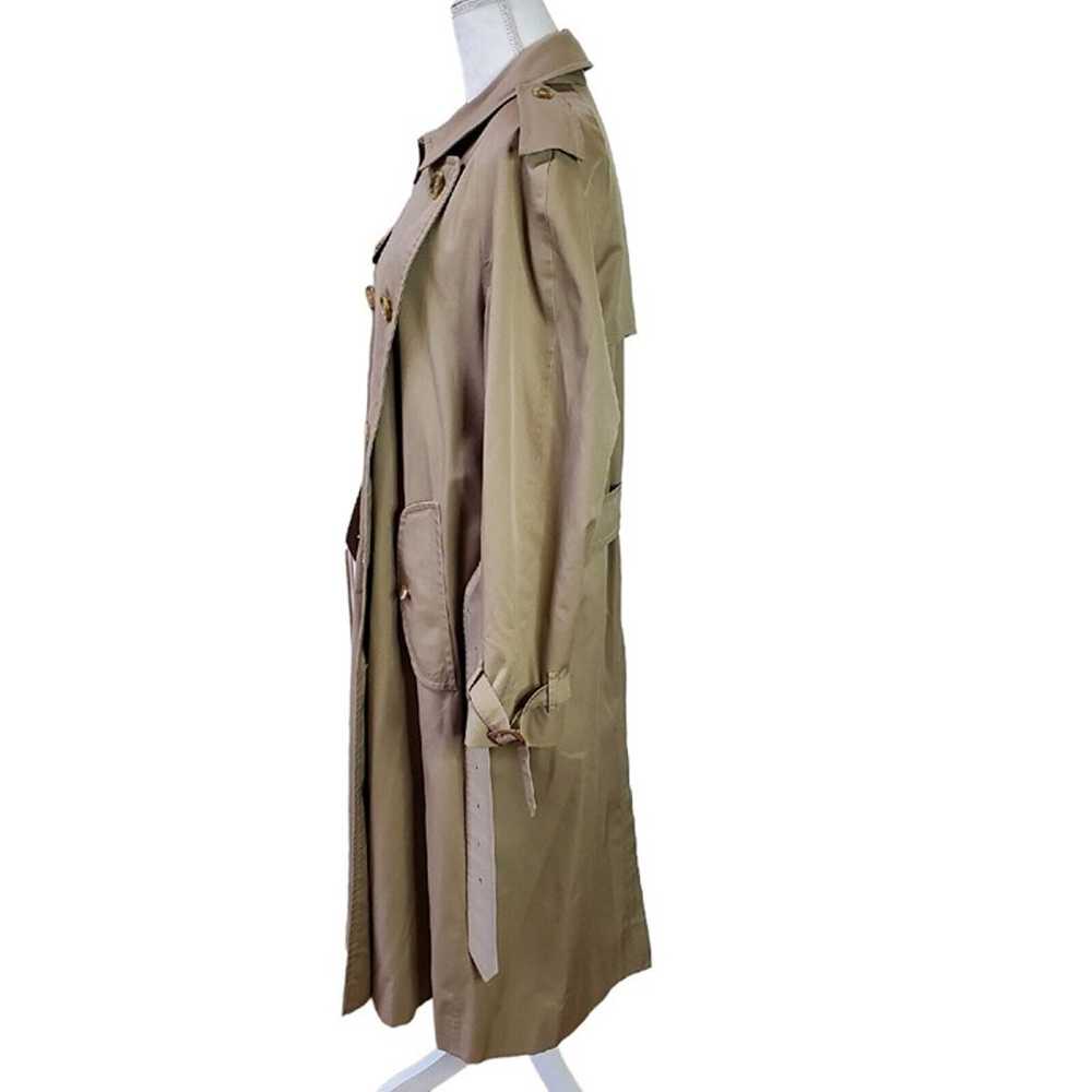 Burberrys Vintage Womens Classic Camel Trench Coa… - image 5