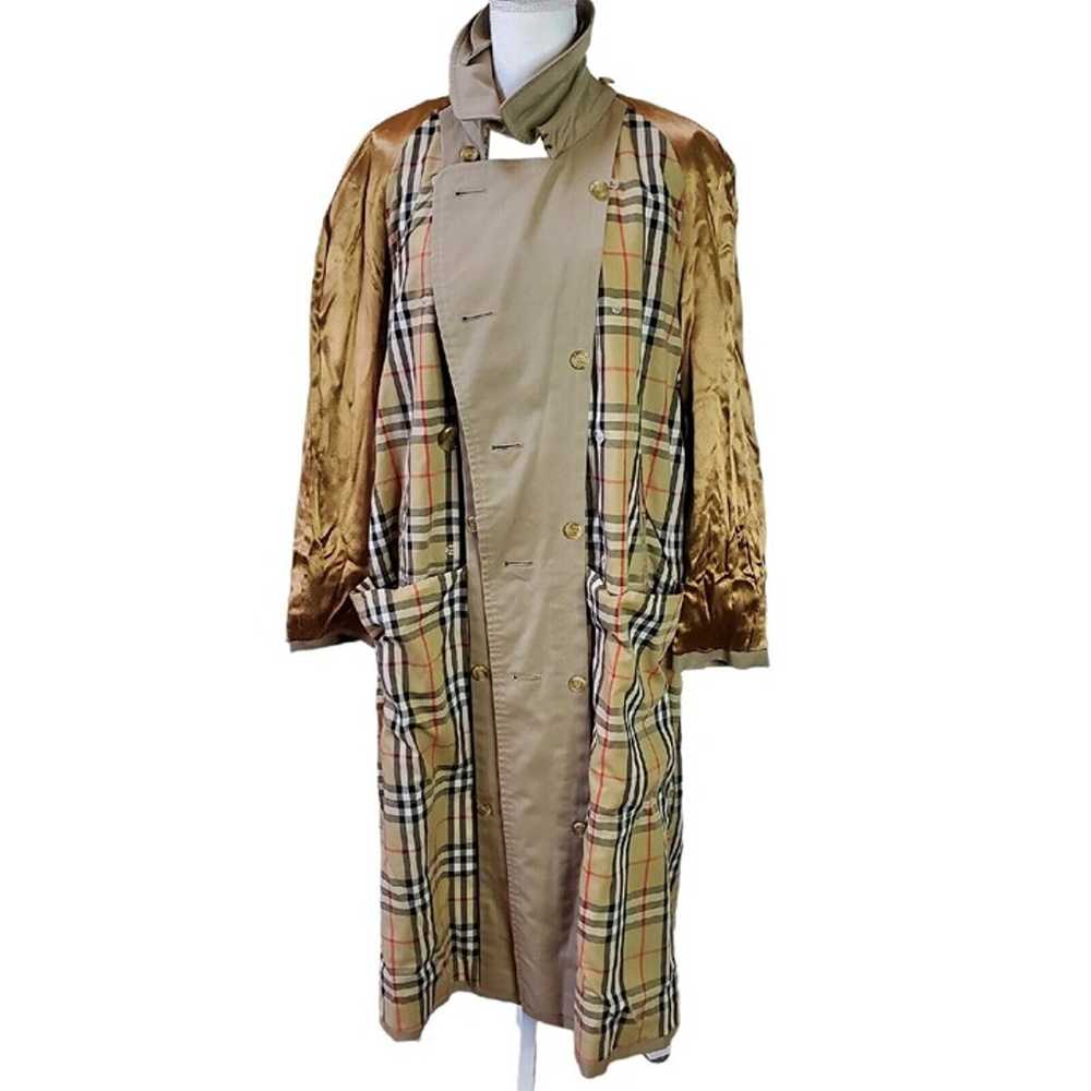 Burberrys Vintage Womens Classic Camel Trench Coa… - image 6