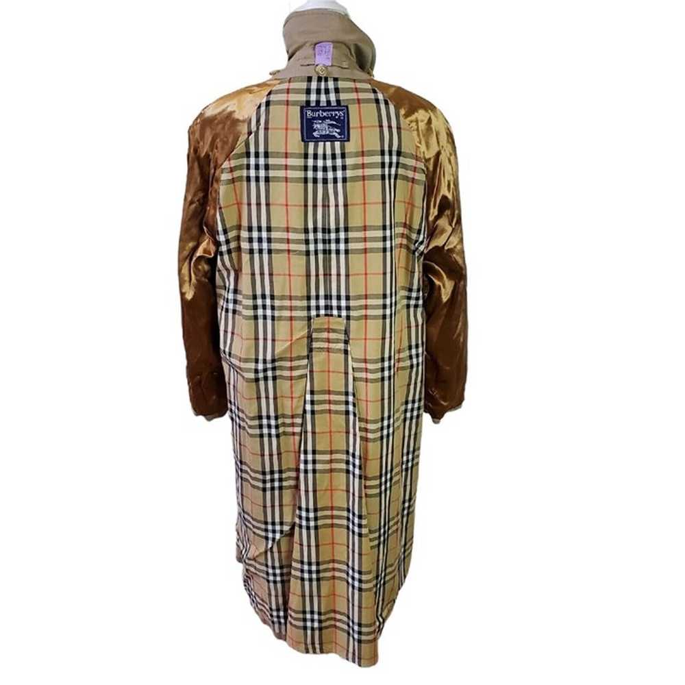 Burberrys Vintage Womens Classic Camel Trench Coa… - image 8