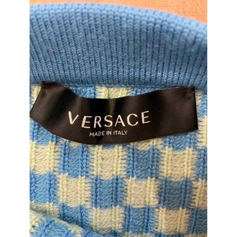 Versace Wool mini skirt - image 6