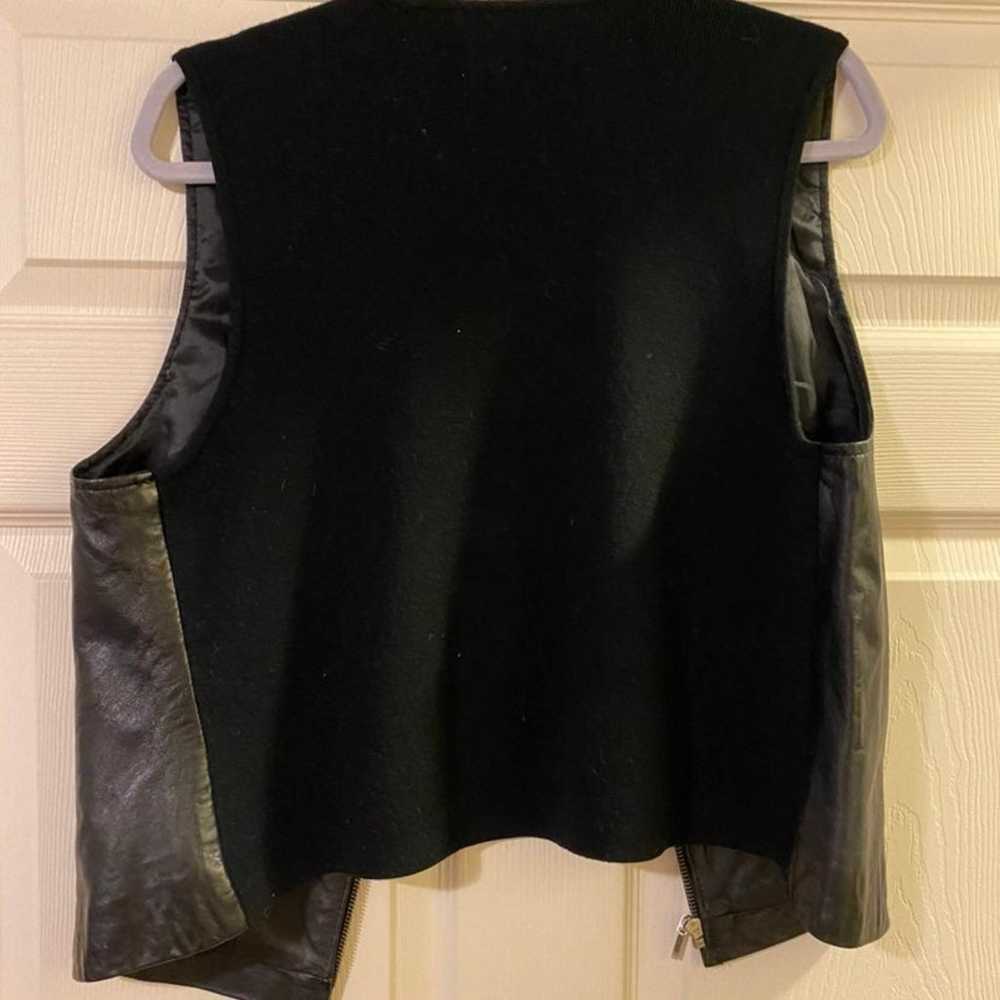 Vintage Lambskin Leather Vest - image 3