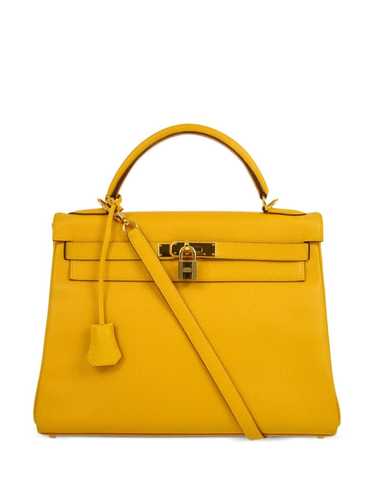 Hermès Pre-Owned 2000 Kelly 32 handbag - Yellow