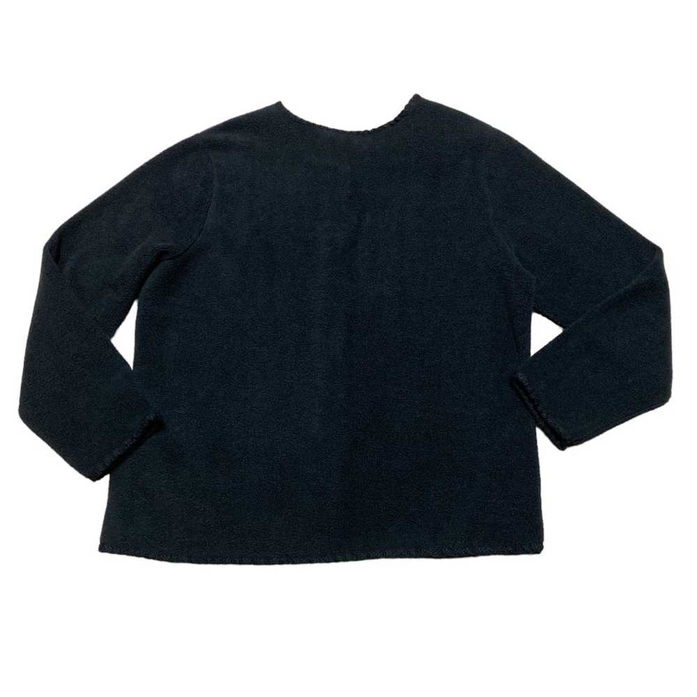 Vintage Basic Editions Fleece Jacket Shacket Chri… - image 2