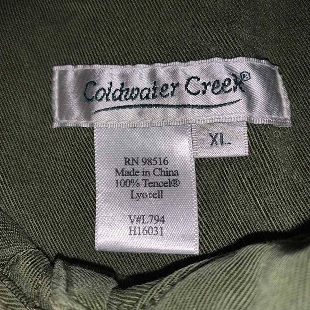 Military Green Lightweight Button Up Jacket - image 4