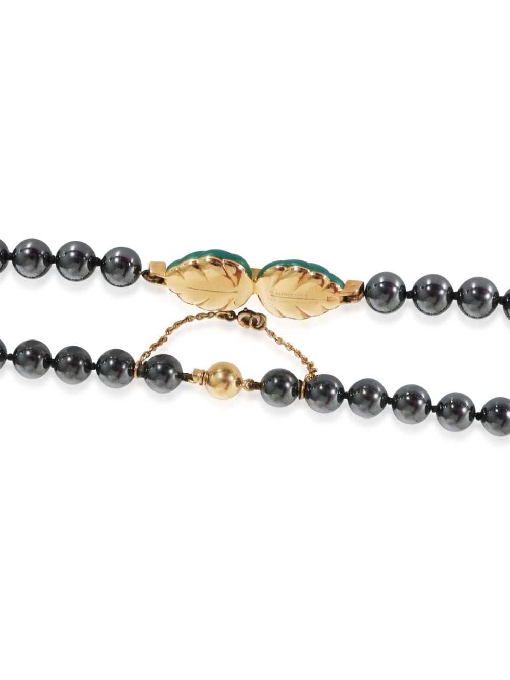 Cartier 18kt yellow gold Patiala hematite necklac… - image 2