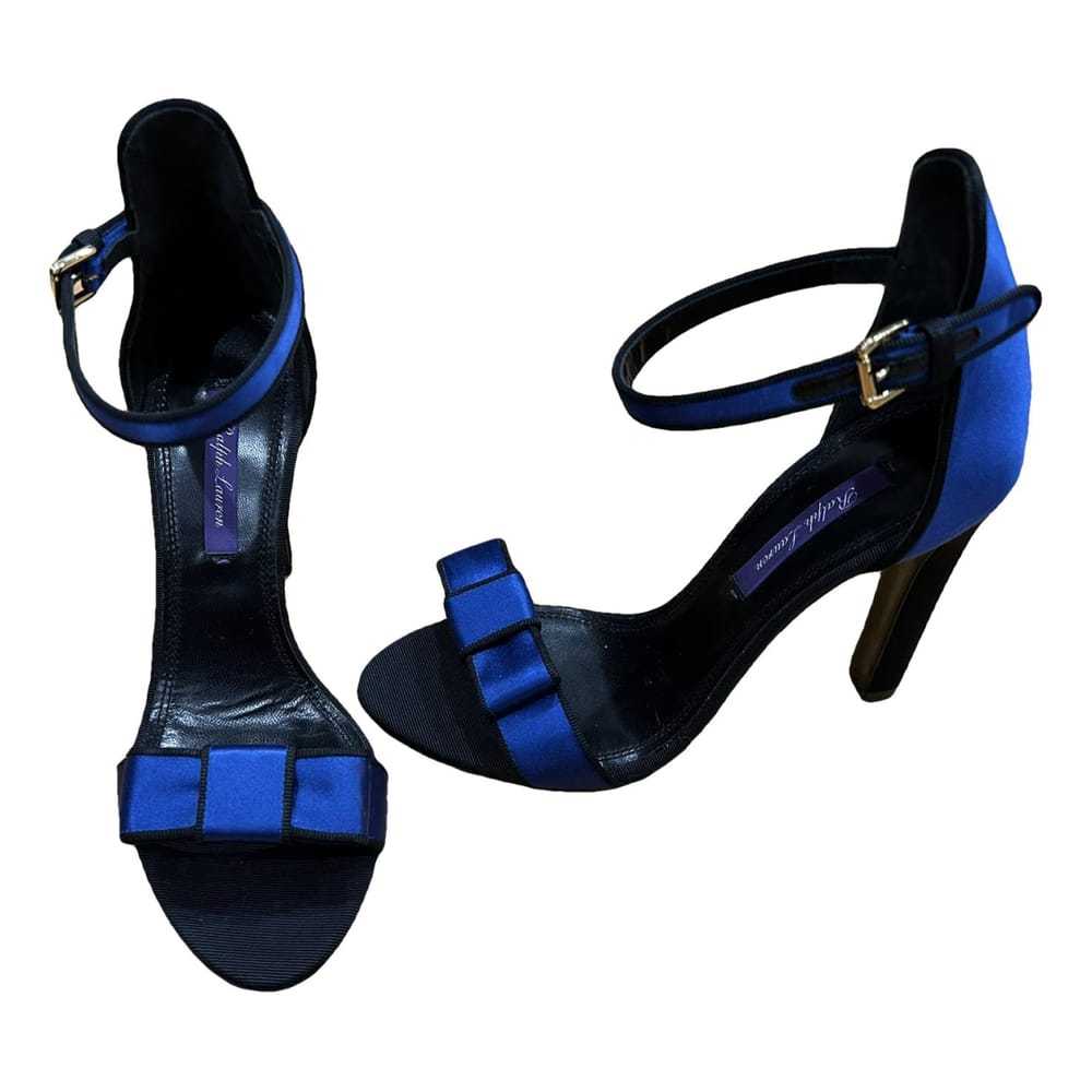 Ralph Lauren Purple Label Cloth heels - image 1