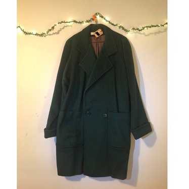 WOMEN'S VINTAGE LARRY LEVINE WOOL BLEND PEA COAT-SIZE 12-EXCELLENT  CONDITION!!