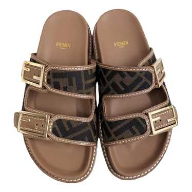Fendi Fendi Feel leather sandal - image 1