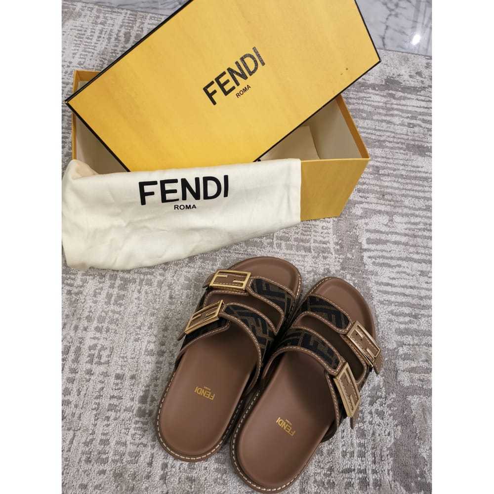 Fendi Fendi Feel leather sandal - image 7