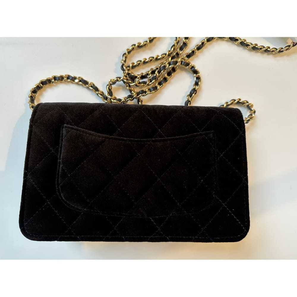 Chanel Wallet On Chain Timeless/Classique velvet … - image 2