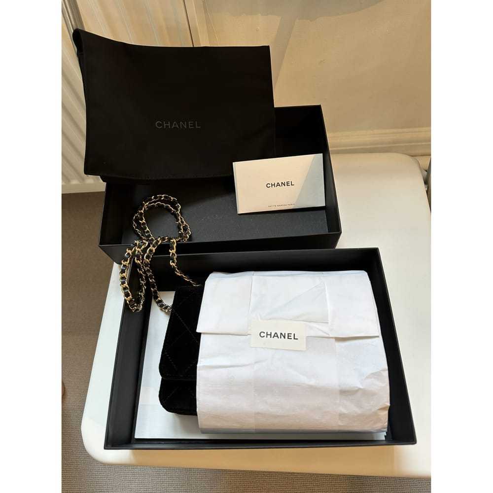 Chanel Wallet On Chain Timeless/Classique velvet … - image 3