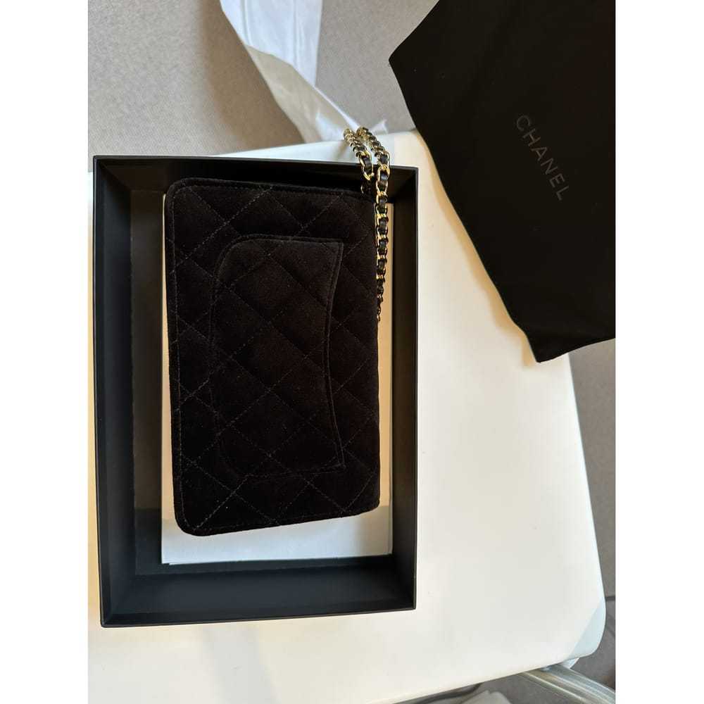 Chanel Wallet On Chain Timeless/Classique velvet … - image 7