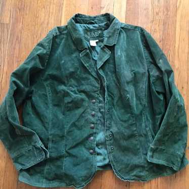 Vintage green leather jacket - Gem