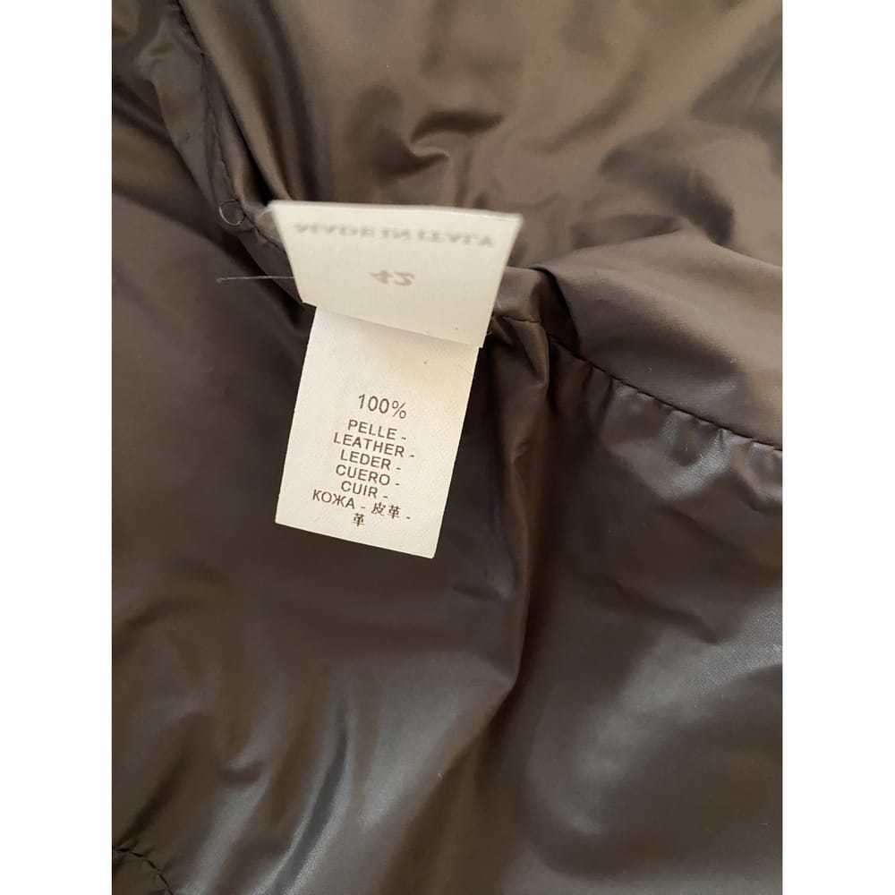 Brunello Cucinelli Leather coat - image 7