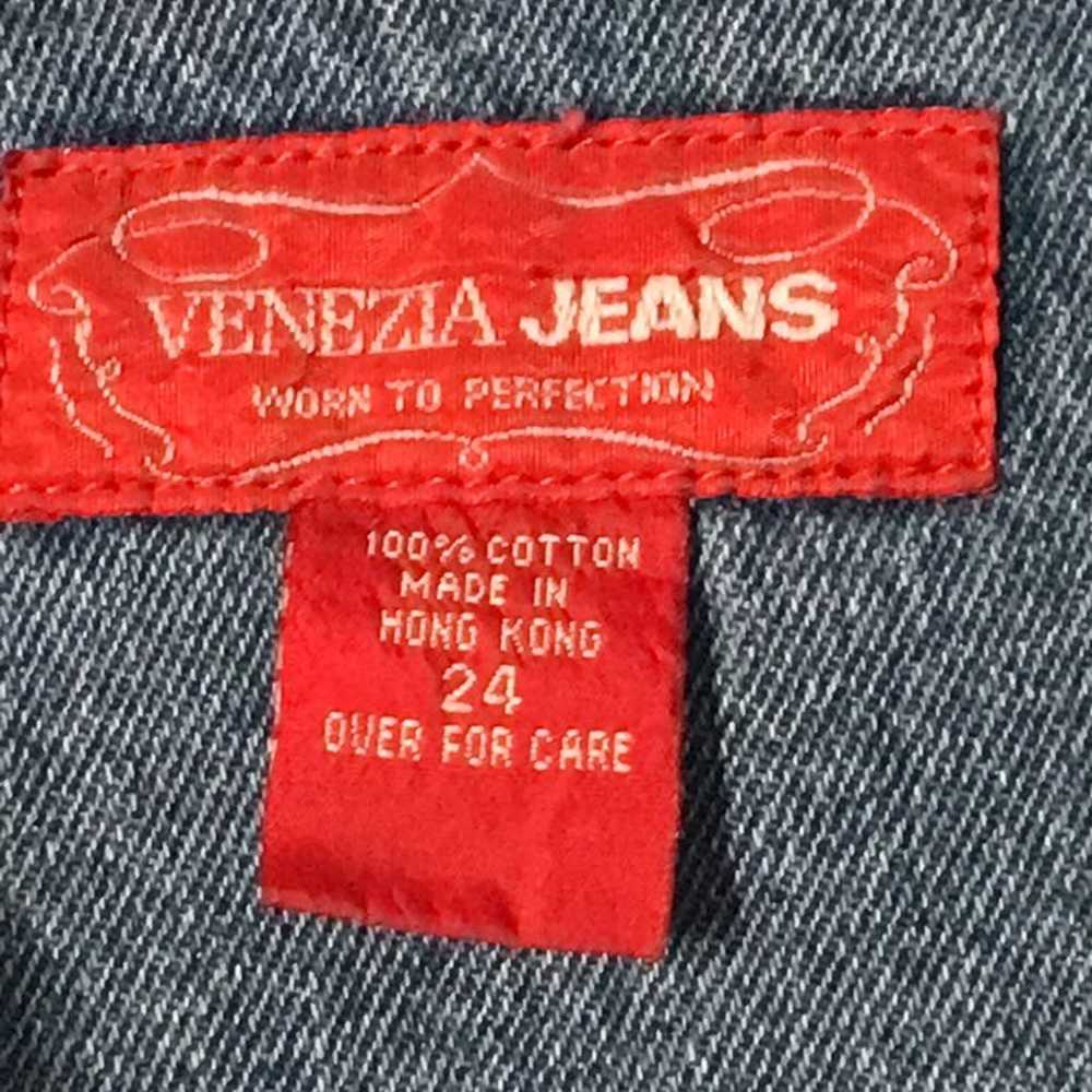 Venezia Jeans Ventage Jacket Sz 24 - image 3