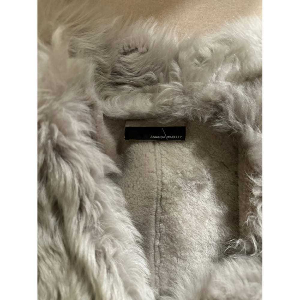 Amanda Wakeley Shearling coat - image 4