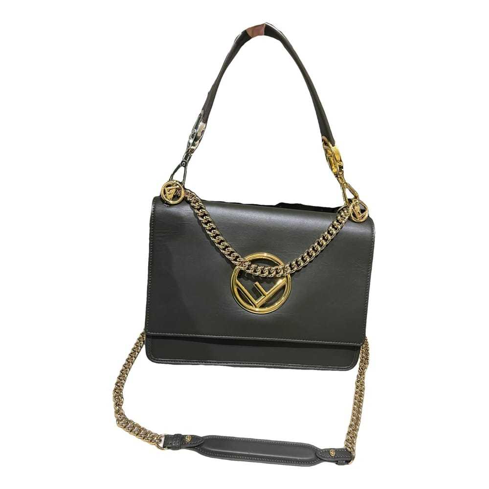 Fendi Kan I Logo leather handbag - image 1