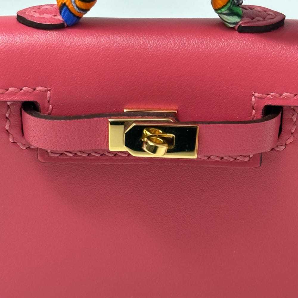 Hermès Kelly twilly charm leather bag charm - image 9