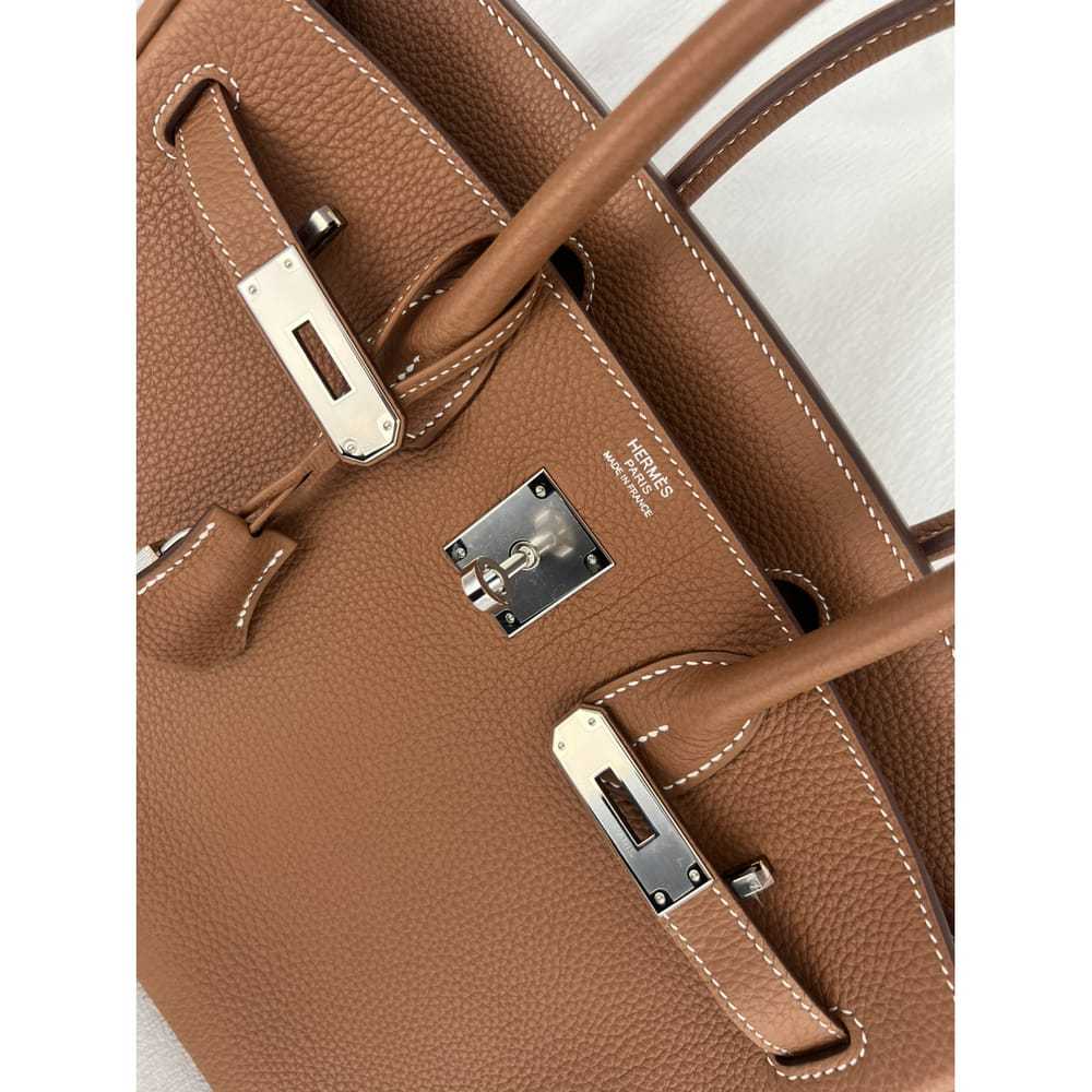 Hermès Birkin 30 leather handbag - image 5