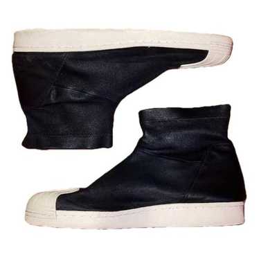 Rick Owens Leather high trainers