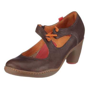 Camper Leather heels