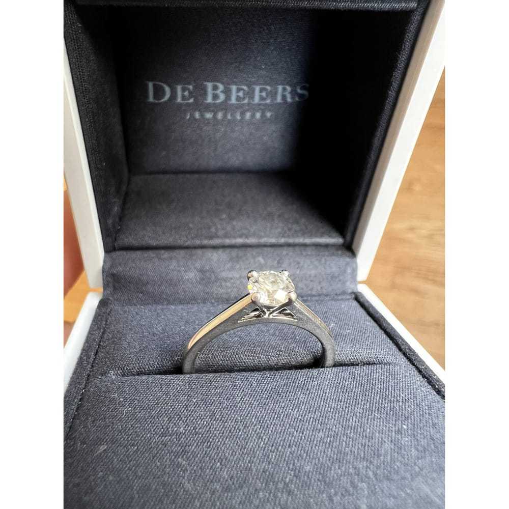 De Beers Platinum ring - image 3
