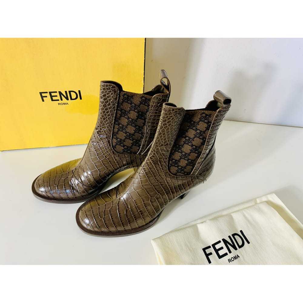Fendi Cowboy leather cowboy boots - image 7