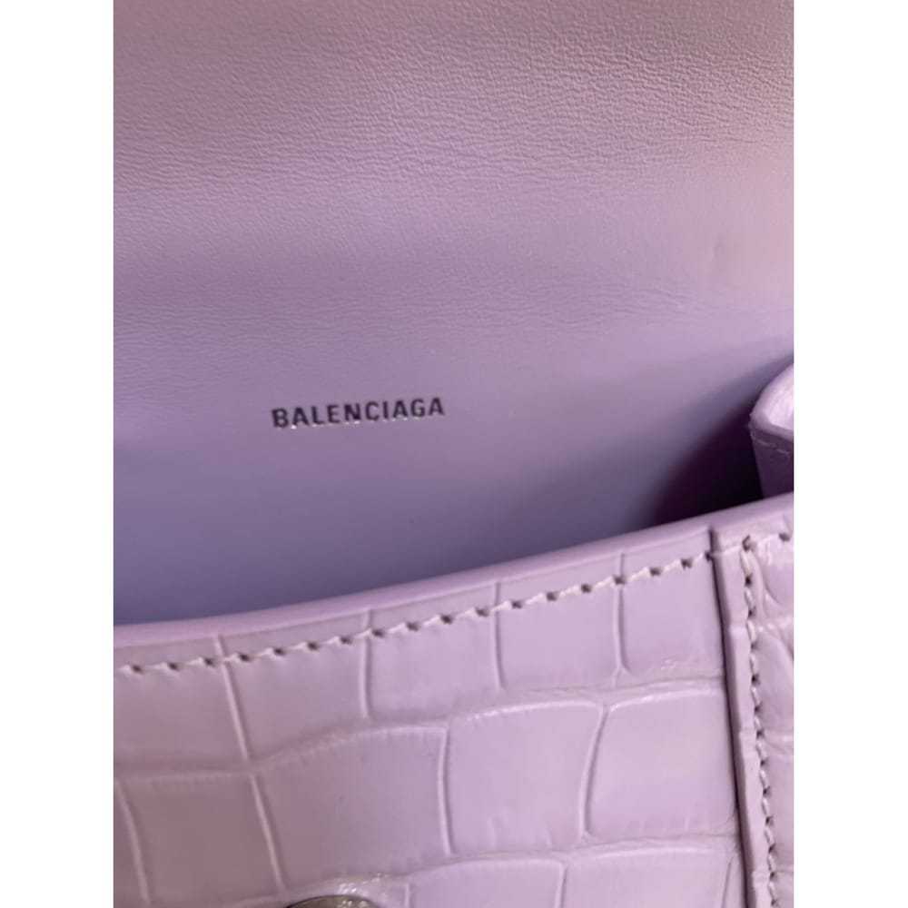 Balenciaga Hourglass leather crossbody bag - image 6